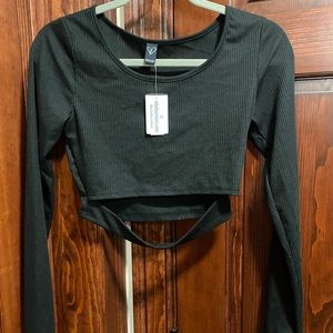 Brand New Windsor Cut Out Crop Top